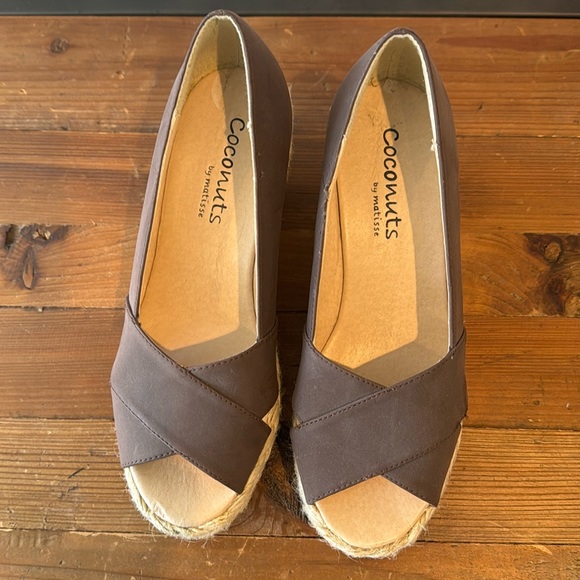 Coconuts by Matisse Wedges Sz 5.5 never worn - Picture 2 of 4